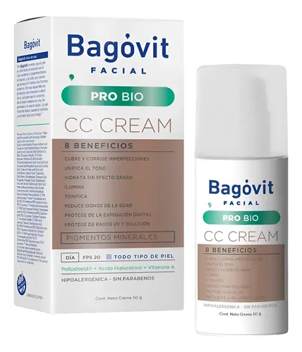 Bagóvit Facial Pro Bio Cc Cream Cubre Corrige Imperfecciones