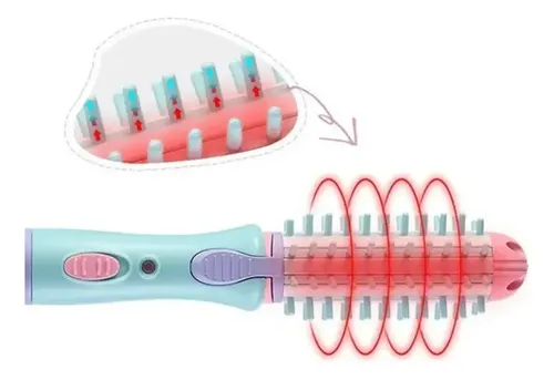 Q Plancha Amarilla 2 En 1 Portátil Para Cabello