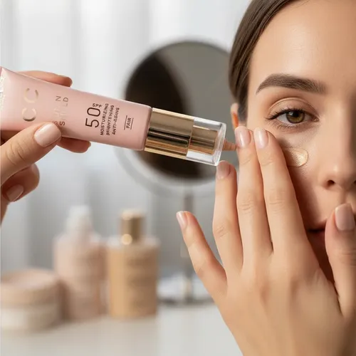 Cc Cream Correctora Antiage 50fps Acido Hialuronic Dermacol