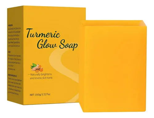 Jabón Facial Y Corporal Limón Cúrcuma 100g Blanqueador