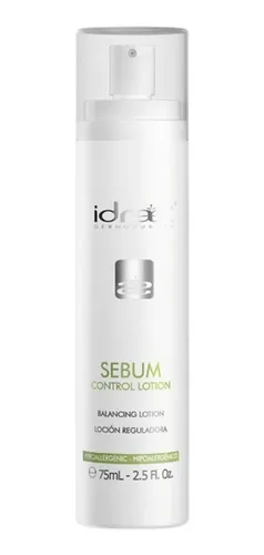 Sebum Control Loción Regula Oleosidad Piel Grasa Acne Idraet