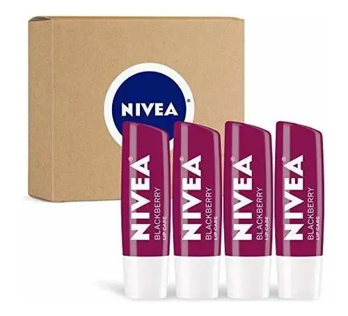 Nivea Blackberry Lip Care – Bálsamo Labial Teñido Para Lab