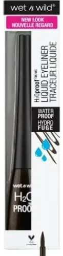 Delineador Líquido Waterproof Wet N Wild Negro 0.17 Oz