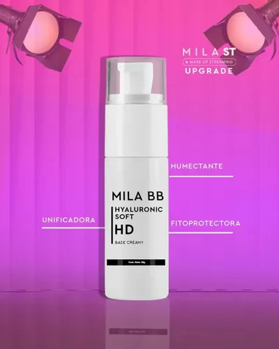 Mila Bb Hyaluronic Soft Hd Base Creamy