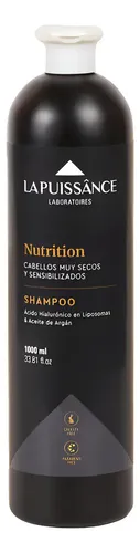 La Puissance Shampoo Nutrición Capilar Con Argan X 1 Litro