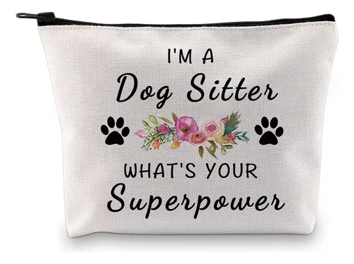 Bolsa De Maquillaje Cosmética Gjtim Dog Sitter Dog Lover Can
