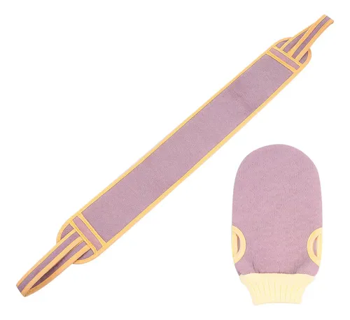 Guantes Exfoliantes Para Baño 2pcs Tela De Granos