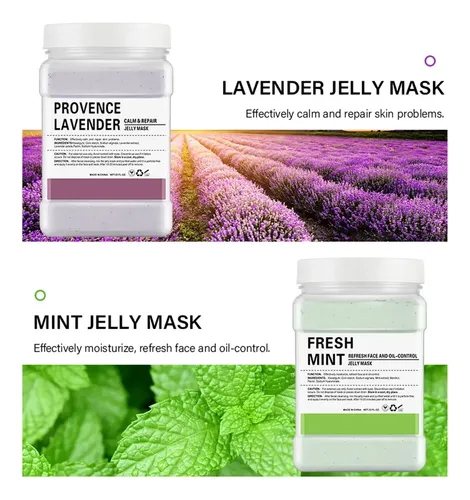 W Mascarilla Gel Menta Fresca Control De Grasa 650g