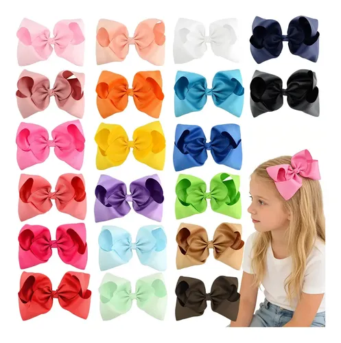 Hy Broches Grandes Con Lazo Para El Pelo, 20 Unidades, 10 /