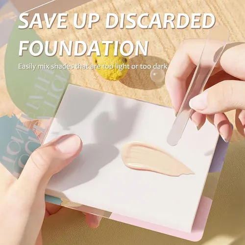 Papel De Paleta De Maquillaje, 2 Piezas De Papel De Paleta L