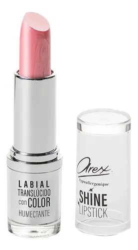 Labial Translúcido Con Color Arex Color Rosy