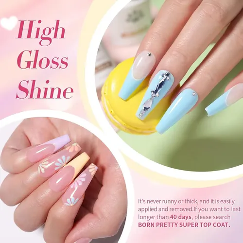 Set Gel Pastel Born Pretty 6×7 Ml Candy Paradise