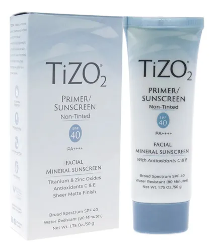 * Fc Bf / Primer Facial Tizo2 Sin Tinte Spf 40 52 Ml Tizo *