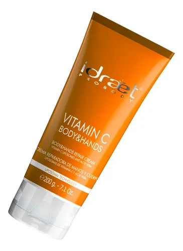 Idraet Crema Para Cuerpo Vitamina C Body Reapir Cream 200g