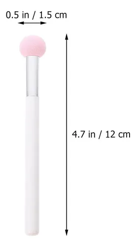 Aplicadores De Polvo Rosa Para Maquillaje 5 Piezas