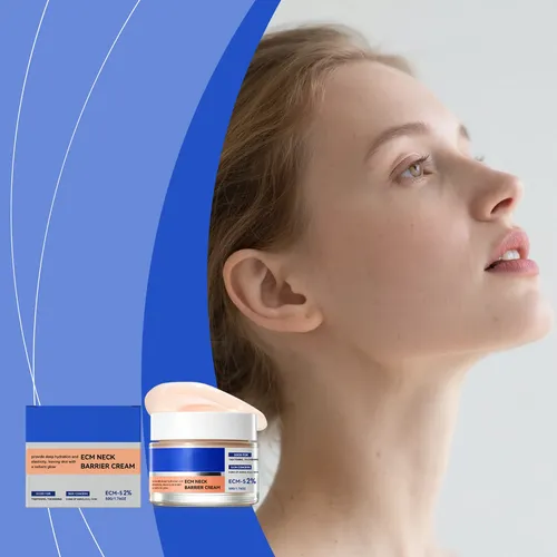 Crema Hidratante Para El Cuello, Cuidado Suave Y Suave