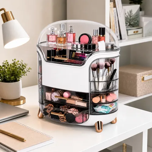 Organizador Porta Cosmético Maquillaje Cápsula Perfumes