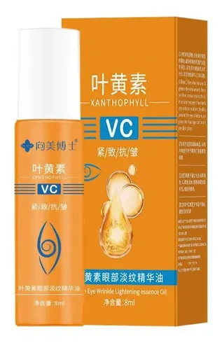 Aceite Antiarrugas De Luteína De 8 Ml Que Mejora Las Ojeras  Madura Día/noche