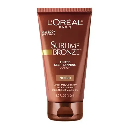 L’oreal Paris Sublime Bronze Self Tanning Lotion, Medium 150