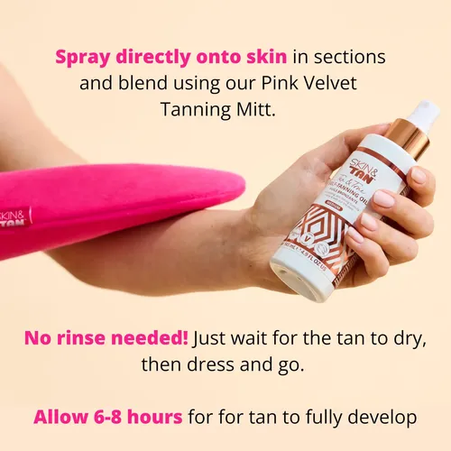 Aceite En Spray Autobronceador Adelgazante Skinny Tan Tan An