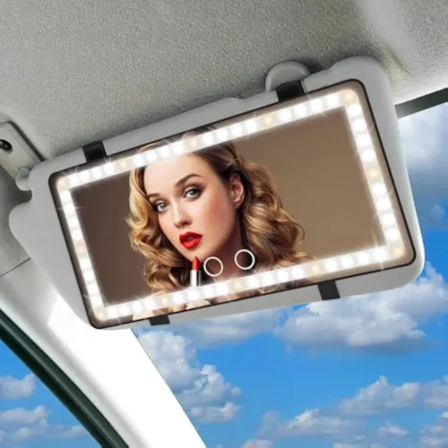 / G Espejo De Vanidad Para Auto, Espejo Para Visera Auto G