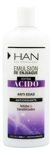 Han Extra Acido Shampoo + Enjuague Antioxidante Anti Edad