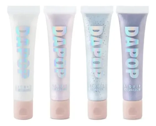 Liquid Eyeshadow Dapop-sombra Líquida Ultraligera Brillo Color 1