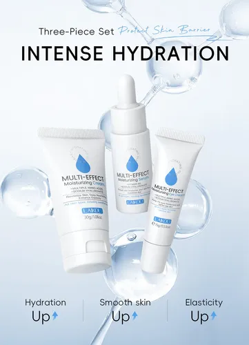 Set Skincare Laikou Multi-effect – Limpiador, Crema Y Ojos