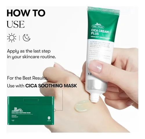 Crema Calmante Cica Plus Centella Para El Acné Y La Piel Sen