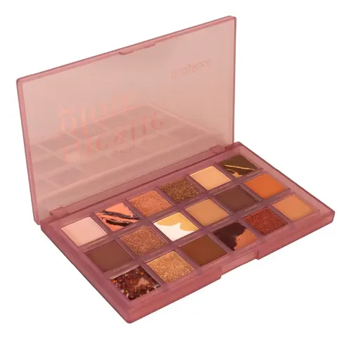 Paleta De Sombras De Ojos Mystic Glow Ruby Rose Sombra Colorida
