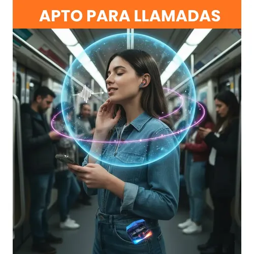Auriculares Inalambricos Bluetooth 5.3 Gamer In Ear Tws Tactil Led Rgb Con Cancelacion De Ruido Y Microfono + Estuche Con Espejo Y Power Bank Usb Pantalla Lcd Gxtronics