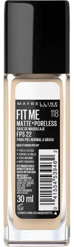 Base de Maquillaje Maybelline Fit Me Tono Light Beige