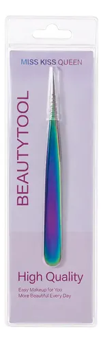 Pinza De Precisión Angular Para Pestañas Postizas Y Cejas