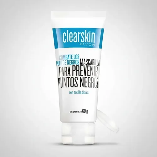 Avon Mascarilla P/ Prevenir Puntos Negros C/arcilla Blanca