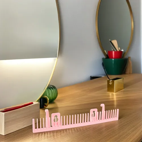 Soporte Para Extensiones De Cabello: Estante Para Colgar En