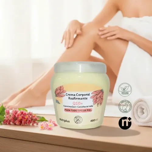 Crema Corporal Refirmante Q10+ Nutriplus Castaña De La India