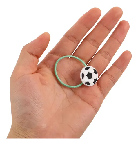 24 Bandas Elásticas De Fútbol: Pelo Colorido Con Temática De