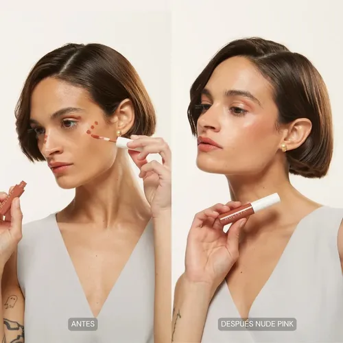 Holista Skincare Blush Rubor Líquido 8 Ml Tono Del Maquillaje Nude Pink