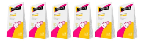 Pack Bandas Depilatorias Depimiel Rostro Piel Sensible 12 U