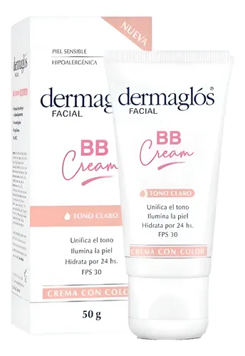 Dermaglos F Bb Cream Tono Claro Cr 50 Gr