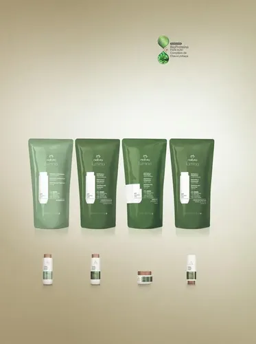 Repuesto Acondicionador Natura Lumina Modelador hidratante para cabello rizado 300mL