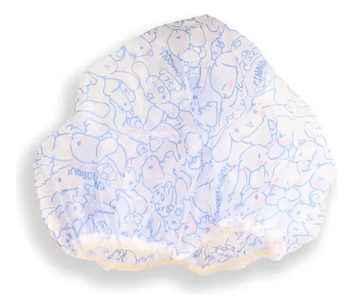 Gorro De Ducha Menbly Impermeable Kawaii, Paquete De 2 Unida