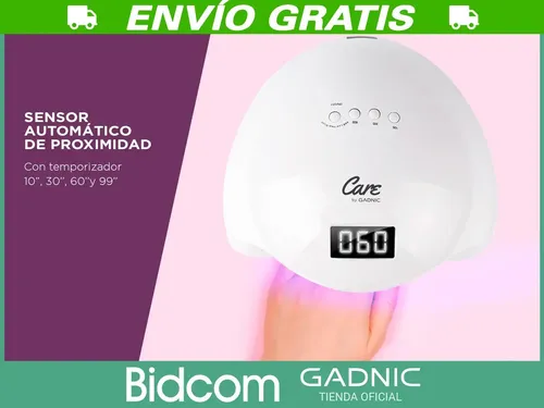 Lampara Uv Led 48w Gadnic Base Imantada Pies Y Manos