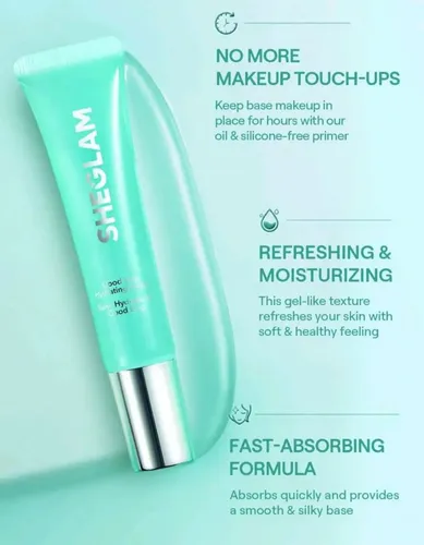 Sheglam Primer Hidratante Fijador De Maquillaje 15ml Tono Del Primer Agua