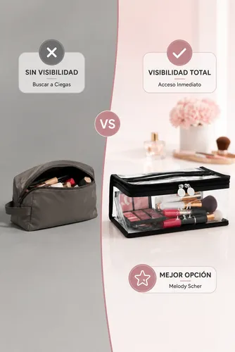 Organizador Maquillaje Neceser Mediano Melody Scher