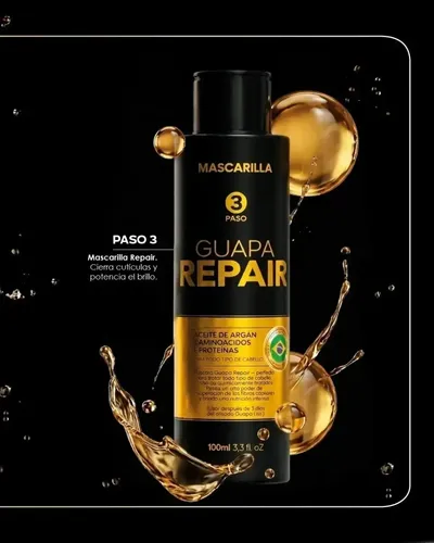 Kit Alisado Guapa Liss + Tratamiento Capilar Karseel X 3