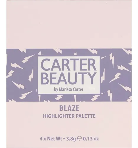 Carter Beauty Blaze Paleta Iluminadores Mini