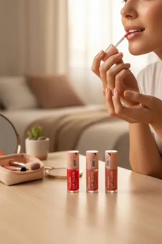 Ruby Rose Lip Glow Dos Tonos Oleo Labial Lip Oil