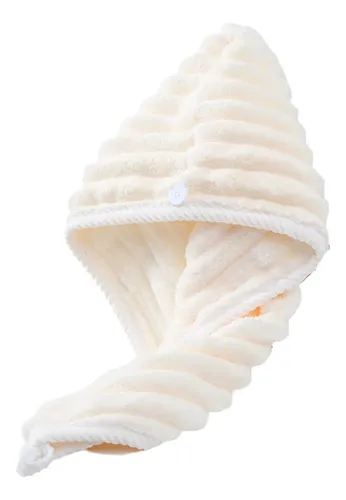 Absorbency Hair Towel Wrap Fast Drying Microfiber Apricot 6ee419401-at