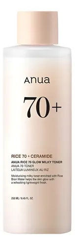 Anua Rice 70 Glow Milky Tonico Refuerza La Barrera Cutánea